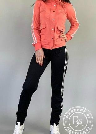 Спортивний костюм adidas рожевий2 фото