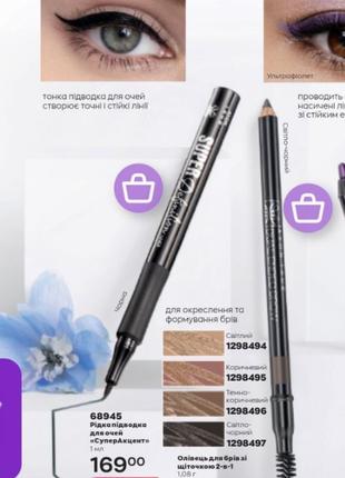 Рідка фломастер-підводка для очей лайнер для рівних стрілок