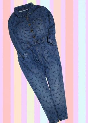 Комбінезон джинсовий