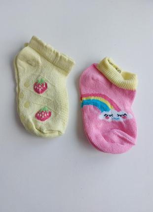Брендові короткі шкарпетки зі стоперами