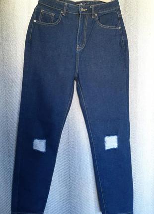100% коттон женские рваные джинсы с дырами