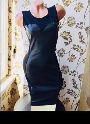 H&m кожаное платье 6