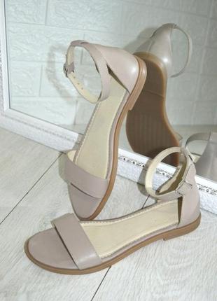 Жіночі босоніжки бежеві  натуральна шкіра замша під замовлення 36-44р всі кольори