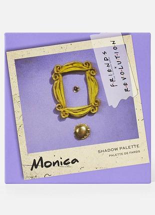 Палетка тiней makeup revolution х friends “monica”