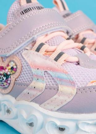 Дитячі кросівки для дівчинки, дитяче взуття для дівчаток