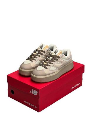 New balance ct302 white beige bone