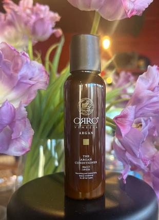 Кондиционер для глубокого восстановления и увлажнения orro venezia. argan conditioner