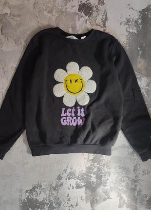 Свитшот h&amp;m &amp; smiley world1 фото