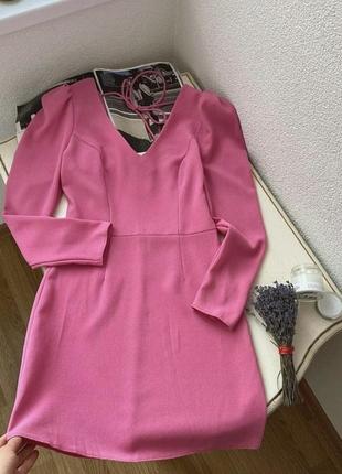 💗красивое розовое платье от miss selfridge на талии красивый акцент🍬
