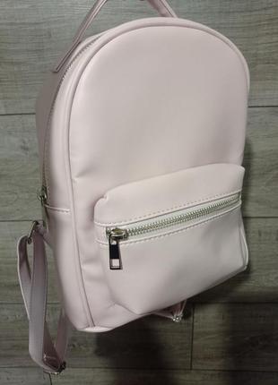 Розовый стильный рюкзак cropp2 фото