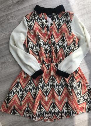 Платье шифоновое papaya