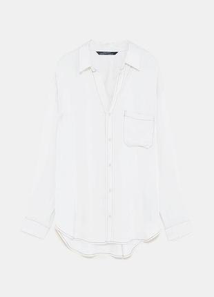 Рубашка блуза zara размер м 6
