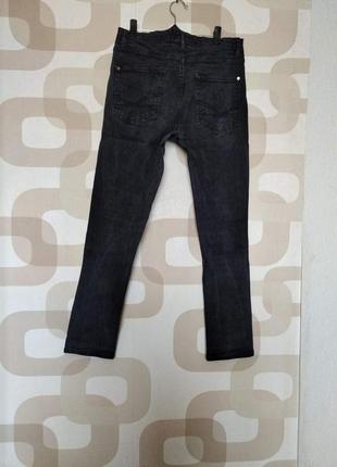 Практичные джинсы черного цвета (под варенки) firetrap 32 s ( l 30)8 фото