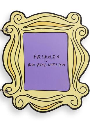 Палетка теней makeup revolution х friends “open the door”