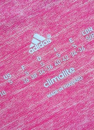 Фірмова спортивна майка борцовка рожевий меланж adidas оригінал8 фото