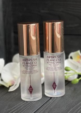 Фіксуючий спрей для макіяжу charlotte tilbury airbrush flawless setting spray1 фото