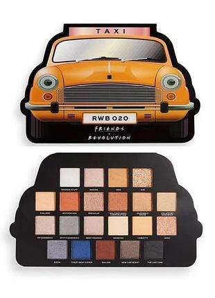 Палетка теней makeup revolution х friends “take a drive”