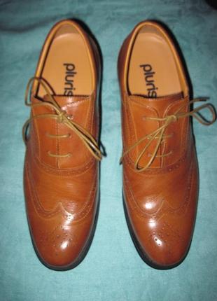 Pluris (44) кожаные туфли мужские для увеличения роста1 фото