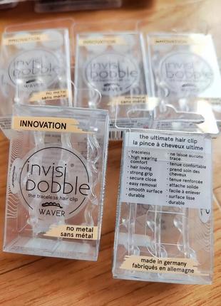 Заколки невидимки шпилька invisibobble waver3 фото