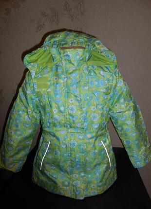 Ветровочка -плащик* okay* подклад котон- полиестер, 5 лет (110 см)