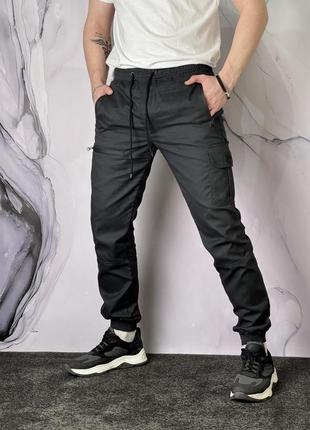 Стильные мужские брюки intruder "grid" графит