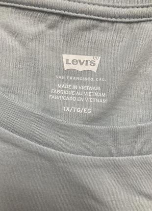 Levi’s оригинал из ничечины, голуба с желтым логотипом l3 фото