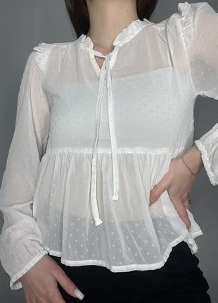 Прозрачная блуза2 фото