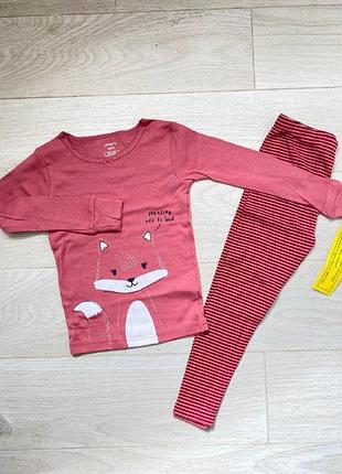 Пижама carters для девочки.4т, 5т