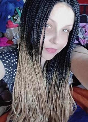 Парик афро косы амбрех