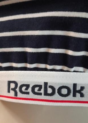 Брендовий  95% бавовна топ в смужку на 13/14 років від reebok3 фото