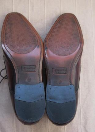 Burton menswear (46) шкіряні туфлі дербі чоловічі6 фото