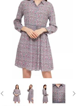 Платье с цветочным принтом в винтажном стиле76 &amp;royal3 фото