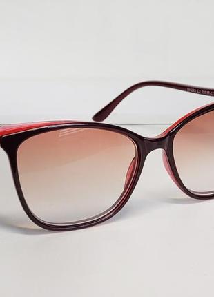 Сонцезахисні окуляри 19125 жіночі для зору, з діоптріями -5 фото