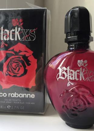 Paco rabanne black xs pour femme💥original 3 мл распив аромата затест5 фото