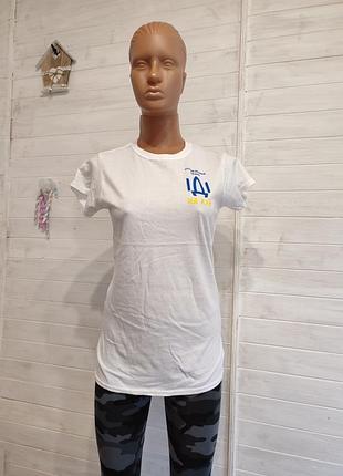 Натуральная футболка xs-m