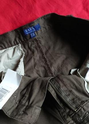 Фірмові англійські котонові легкі демісезонні літні тактичні брюки easy(matalan),нові з бірками,розмір 34.6 фото
