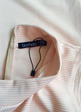 Платье в рубчик, boohoo 4