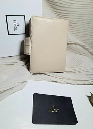 Кошелек портмоне лайковая шкира свитла люкс с логотипом2 фото