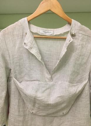 Сорочка лляна max mara 2