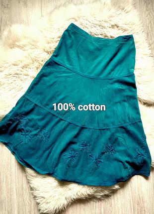 🪷💛🌺 красивая микровельветовая юбка