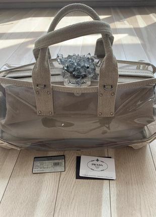 Сумка-саквояж prada оригинал