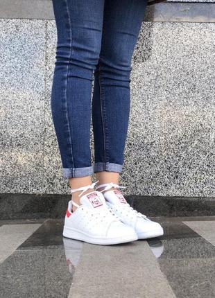 Легкие и удобные кеды adidas в белом цвете (весна-лето-осень)😍4 фото
