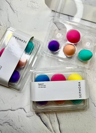 Sephora мини-спонжи міні-спонжі eggspert