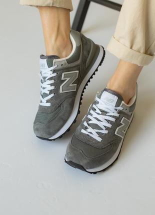 Женские кроссовки серые new balance 🌪