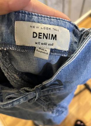 Джинсовый сарафан denim new look3 фото