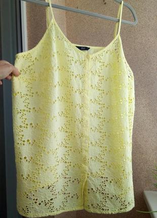 Красива літня блуза /маєчка з натуральної тканини