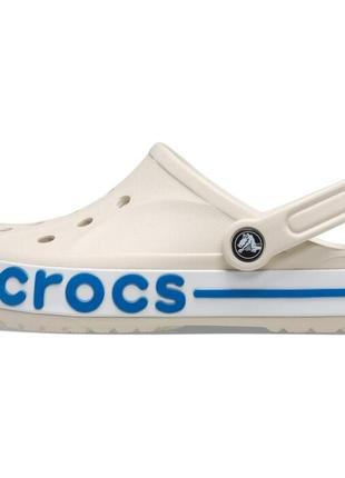 Сабо кроксы crocs оригинал bayaband stucco/bright бежевые 36 37 38 39 40 412 фото