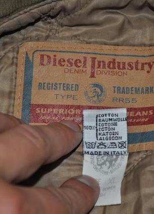 Diesel чоловіча тепла куртка джинсовці дизель3 фото