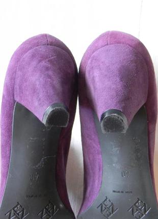 Замшевые лодочки туфли first lady р.40 (26,5 см) испания2 фото