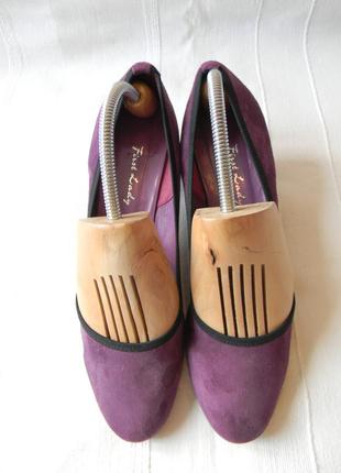 Замшевые лодочки туфли first lady р.40 (26,5 см) испания9 фото